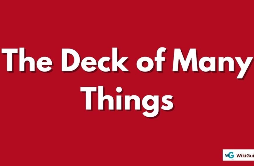 The Deck of Many Things